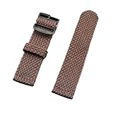 DSGVFNE Cinturino da orologio in tela in nylon adatto for Samsung for TICWATCH for Huawei Fit For AmazFit 22mm Colore solido Anti-Scratch Durevole cinturino polso Braccialetto(4)
