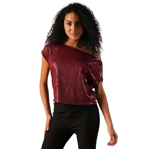Image of Globus Women Top (GS570837 Maroon S)