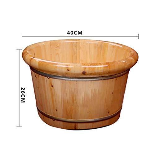 Spá de pies de madera para baño y masaje miniatura 7