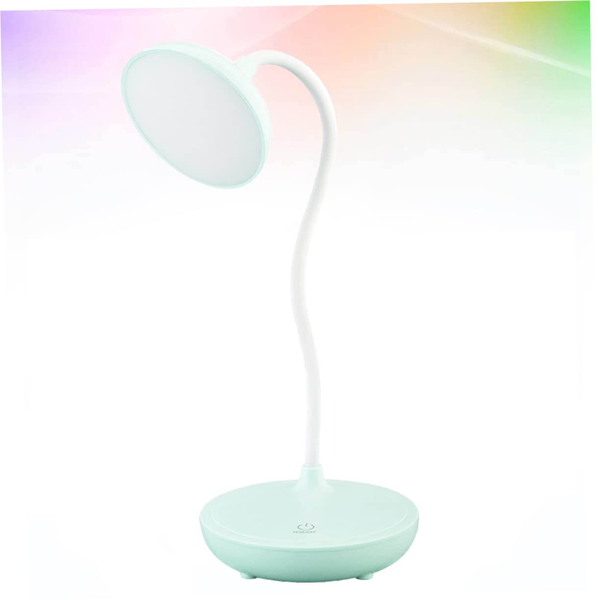 LALAFINA 360 Charging Learning Lamp Touch Control Eye Protection Desk Light with Rotation Design Blue for Reading and Office Use