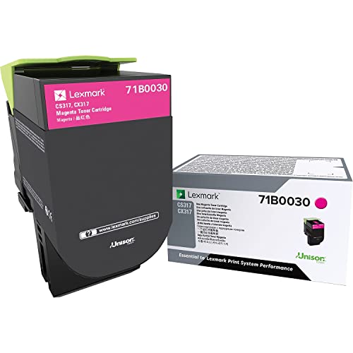 Toner Lexmark X317 magenta original LCCP LRP pour imprimante CS317dn