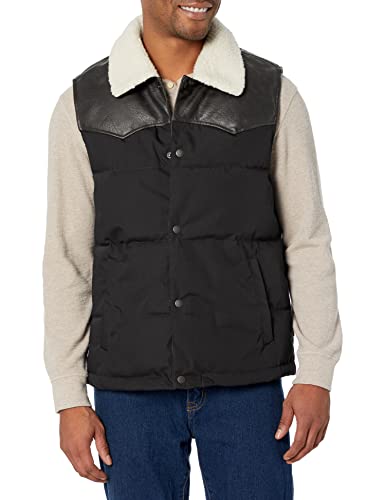 Image of Levi's Men's Levi's Men's Out West Mixed Media Puffer Vest
