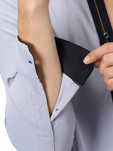 Image of STELLERS Men's Premium Full Sleeve Shirt | Feather Touch Feel| Regular Fit| Odour Resistant| Anti-Static| Wrinkle Free| Quick Dry | Stretchable| Lightweight| Sweat-Proof