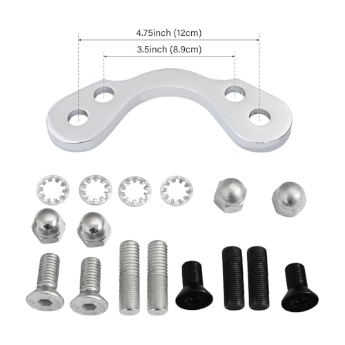 Guidon moto Springer adaptateur pince entraxe variable