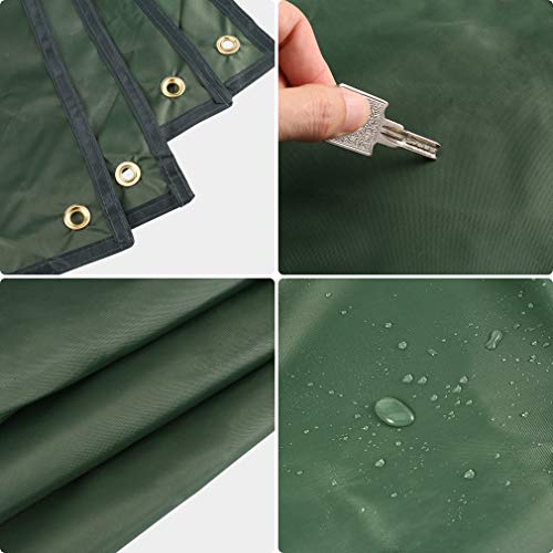 OUTAD Waterproof Camping Tarp Tent Footprint Mutifunctional Groundsheet Picnic and Beach Mat with Drawstring Carrying Bag - Thumbnail 3