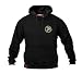 Dirty Ray Artes Marciales Krav Maga sudadera hombre con capucha B49 (M)