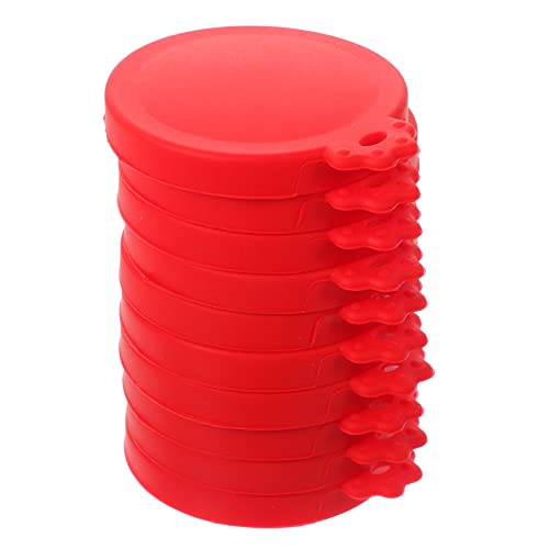 MAGICLULU 10 Piezas Tapa de Botella de Cerveza Mascota frascos Grandes con Tapas Accesorios cocinita Tapones de Cerveza para Exteriores Cubierta a Prueba de Fugas Puede Tapas de Botellas