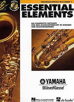 Verlag Hal Leonard MGB Essential Elements 1 - arrangiert für Tenorsaxophon - mit CD [Noten/Sheetmusic] aus der Reihe: Yamaha BLAESERKLASSE