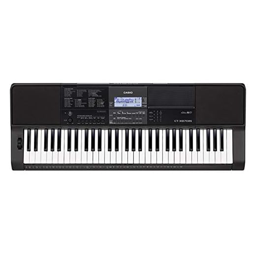 Casio CT-X870IN 61-Key Portable Keyboard (Black)