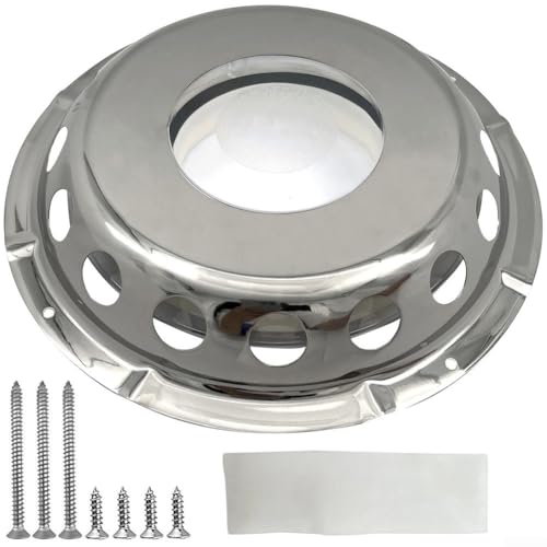 Grille d'aération ronde pour bateau évitant l'humidité à bord