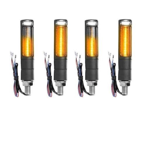 Clignotants LED universels moto momt remplacez vos clignotants ambrés M10