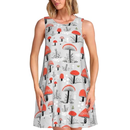 Robe d'été sans manches à poches idéale pour vos vacances