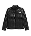 The North Face Women's ThermoBall Insulated Jacket (Standard & Plus Size) - Wind & Water Resistant, Secure Zip Pockets, TNF Black, 1X Plus