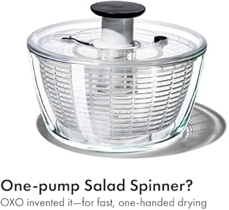 OXO Glass Salad Spinner