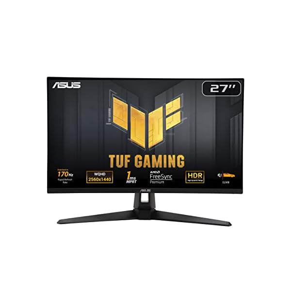 ASUS TUF Gaming VG27AQA1A 27" WQHD, Overclock 170Hz, Freesync Premium, 1ms