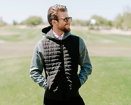 USAG Awesome Hybrid Quilted Golf Jacket for Men - Puffer Golf Down Jacket3