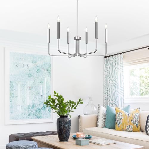 Lynnoland L220028P6 6-Light Farmhouse Chandelier thumb #5