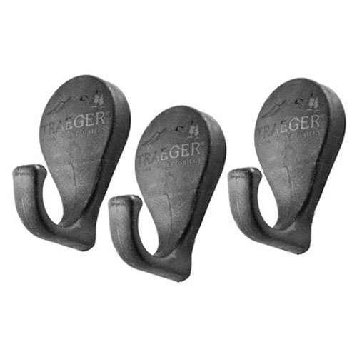 Traeger Pellet Grills BAC272 Natural Organic 3 Piece Magnet Hooks