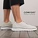 Men's Slip in Oxfords Casual Dress Boat Shoes Fashion Walking Sneakers Mesh Business Work Lightweight Soft Sole