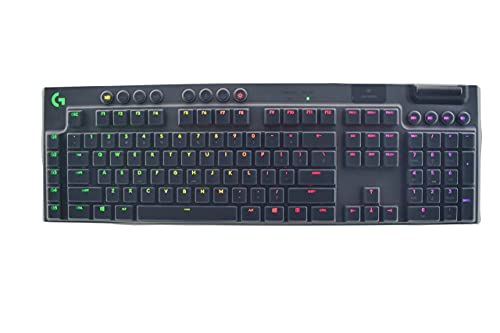 Keyboard Cover for Logitech G915 Wireless Mechanical, Logitech G815 RGB Mechanical Gaming Keyboard, Logitech G915 & Logitech G815 Keyboard Cover (Clear)