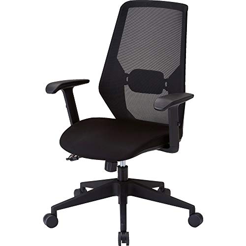 TRUSCO(�g���X�R) ���b�V���n�C�o�b�N�`�F�A"VIENTO" �I�t �u���b�N MCH-A-BK