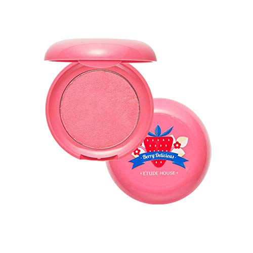 ETUDE HOUSE Berry Delicious Cream Blusher 6g (#2 Full Of Cream) - Moist Cream Cheek for a Lovely Look, Daily Natural Color