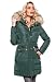 Produktbild Navahoo Damen Winter Jacke Mantel Parka warm gefütterte Winterjacke B383 [B383-Paula-Grün-Gr.XXL]