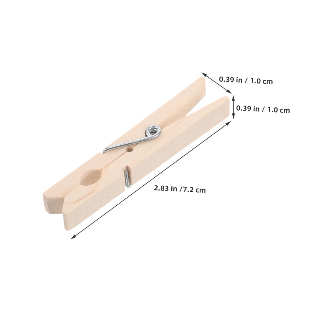Alipis 150 Pezzi Mollette in Mini Mollette Antiscivolo per Bucato e Foto Clip Versatili per Indumenti Delicati Design Compatto Portatile per Uso ed