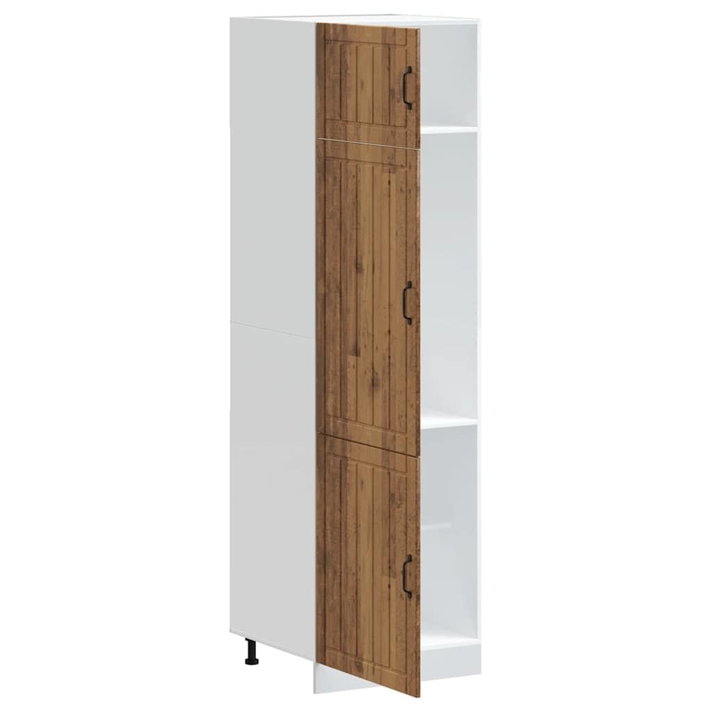 SYDE Armoire de cuisine en bois d'ingénierie Pieds réglables