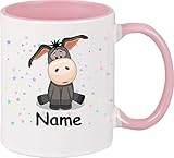 ShirtInStyle Tasse mit Motiv, Aufdruck, und Wunschnamen! Unsere Tasse mit beidseitigen Motiv, ideal für Links und Rechtshänder, Brilliant glänzender Aufdruck, Extrem haltbar durch unseren Sublimationsdruck!