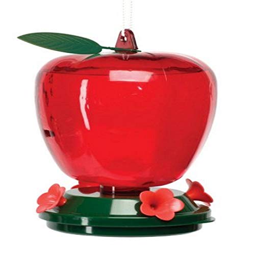 Audubon Plastic Apple Hummingbird Feeder, 40 oz. Model 5566