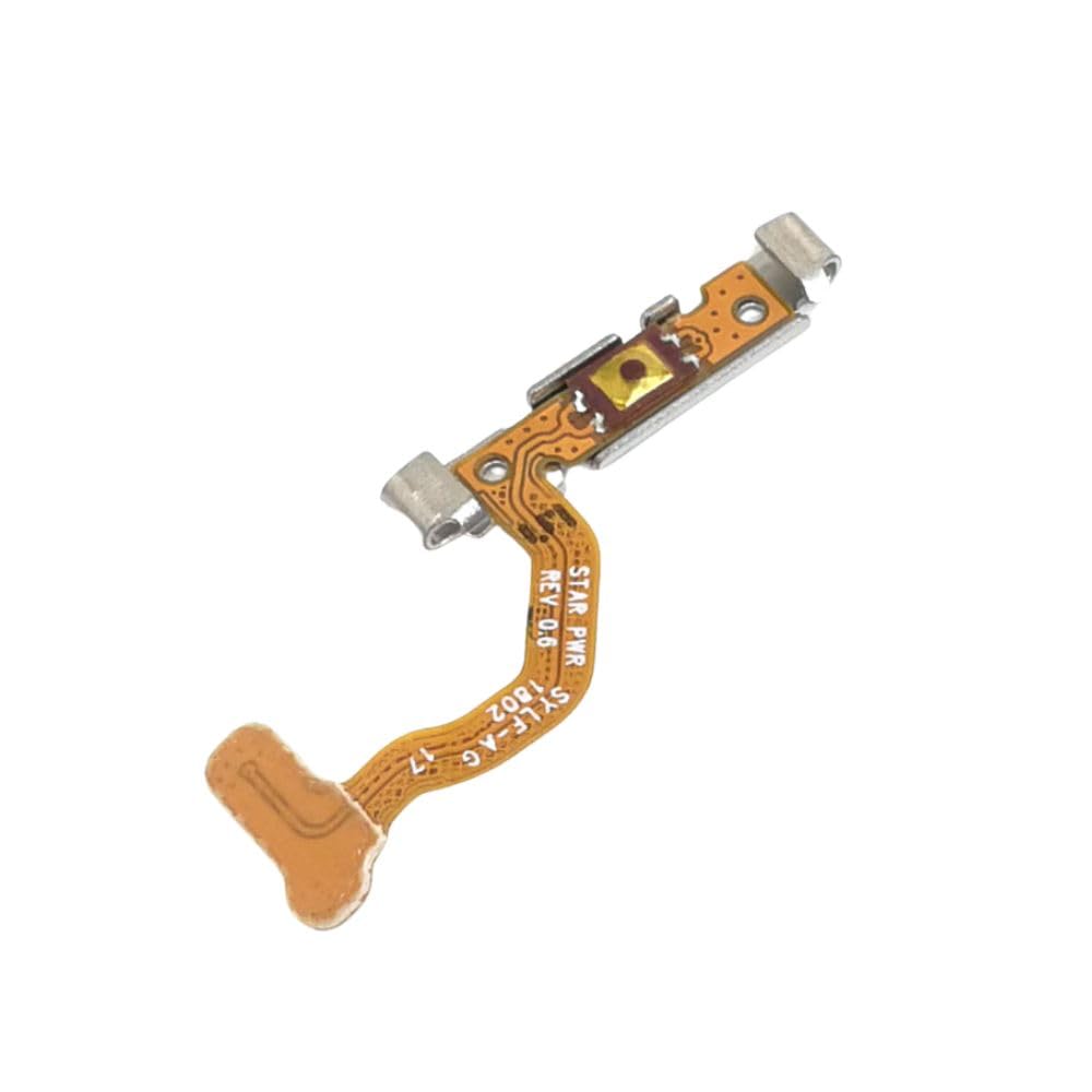 On Off Startup Power Button Flex Cable with Metal Bracket Replacement Kit for Samsung Galaxy S9 G960 and S9 Plus G965