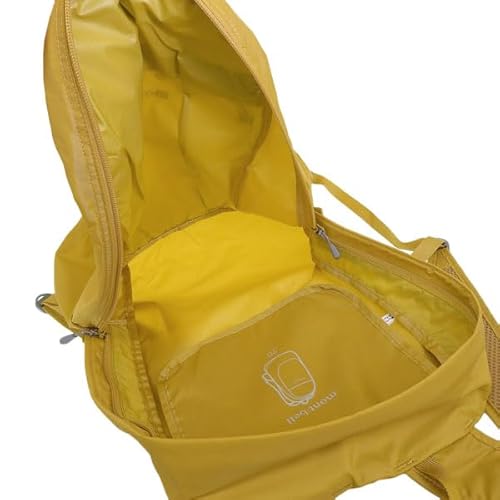 モンベル バッグ メンズ レディース リュック リュックサック バックパック ポケッタブル デイパック 20 1133473 A4対応 (イエロー(YL)/イエロー)