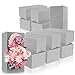 Produktbild com-four® 12x Steckmasse für Blumengestecke - Steckschaum für Trockenblumen - Blumensteckschaum, Steckschwamm zum Basteln für Hochzeit und Geburtstag