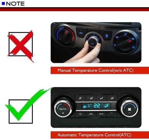 Miniatura 2 de A-Premium Actuador de puerta de mezcla de calentador HVAC, compatible con Chevrolet Malibu 2008-2012 y Pontiac G6 y Saturn Aura, principal, entrada