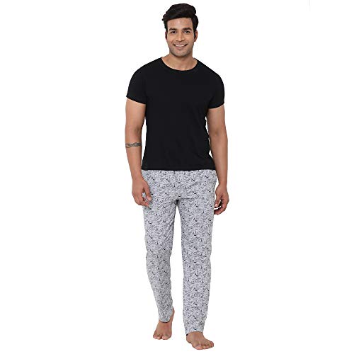 Image of Urban Scottish 100% Comfortable Men's Lounge Pants, Leisure-Wear withn Elastic Waist-Band & Regular Fit, Machine Washable Stayt Home Clothing, Expert Craftsmanship Featuring Plush to The Touch Feel