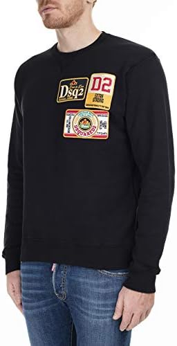dsquared patch sweatshirt