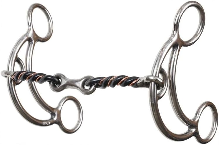 Reinsman Stage B Crescent Moon Twisted Bit