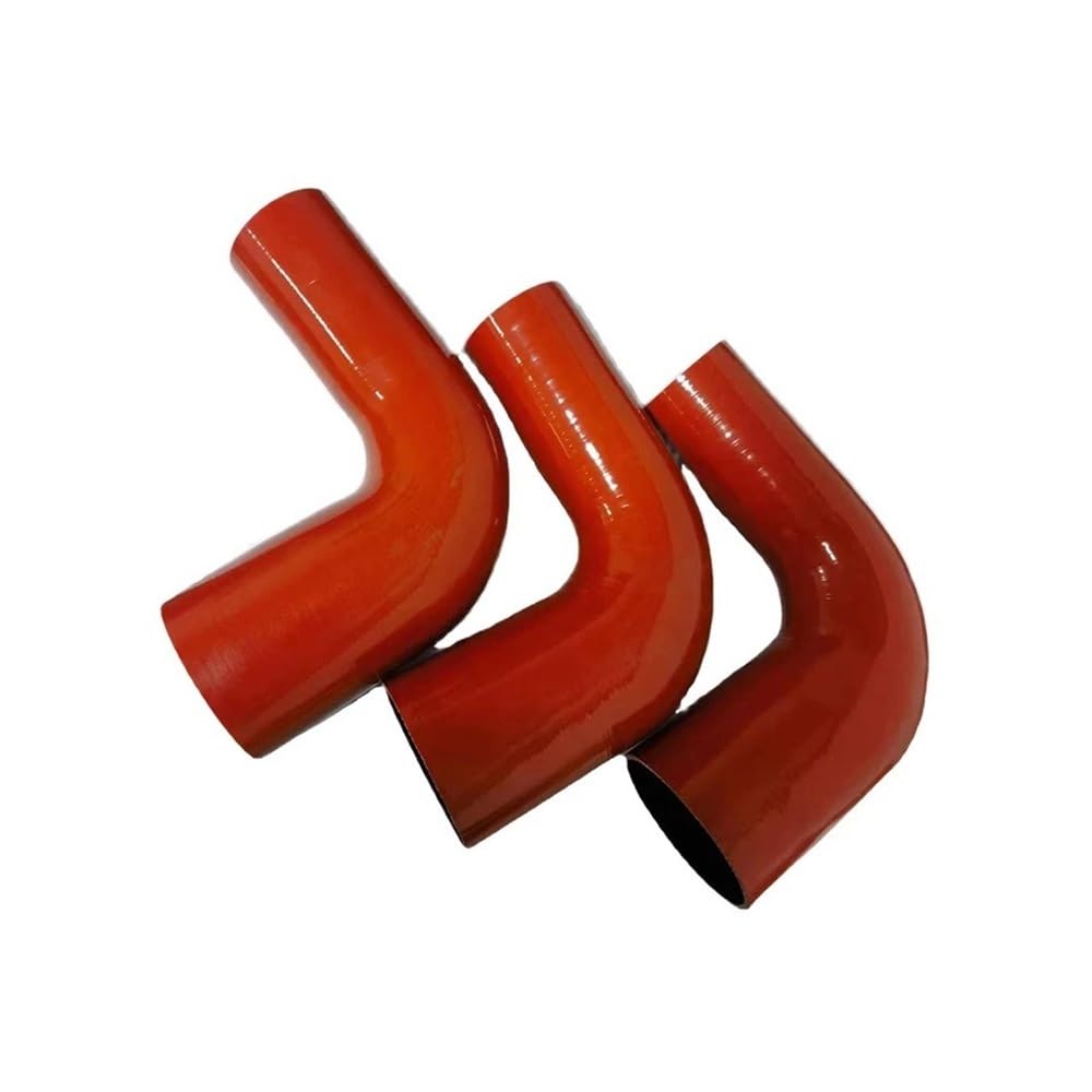 Manguera de codo de silicona reductor de 90 grados, manguera Flexible de silicona, tubo curvo for radiador de agua, tubo de entrada Turbo Intercooler for coche(ID63mm to 76mm)