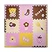 Colorful splicing Game Pad, Puzzle Arrampicata Mat bambino ispessimento stuoia schiuma protettiva Imbottitura // Vari disegni arabescati (Color : A, Size : 30 * 30 * 1.2cm(9PCS))