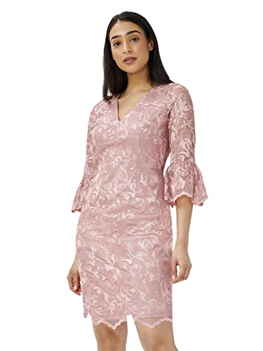 Image of Adrianna Papell Women's Floral Embroidery Sheath Dress