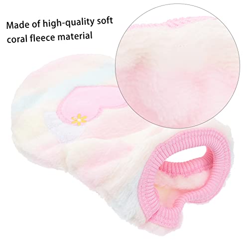 INOOMP 2 Peças Roupas Para Animais De Estimação Meninos Suéter Trajes Para Meninas Meninos Regata Ro