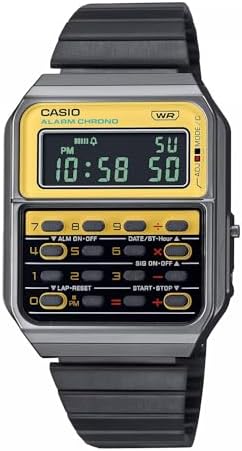 Casio Vintage Edgy CA-500WEGG-9BEF Digital Watch for Men with Alarm