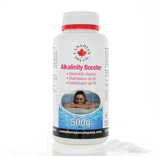 CANADIAN SPA CO. Alcalinity Lifter 500 g, soin de l'eau, stabilisateur de pH pour jacuzzi