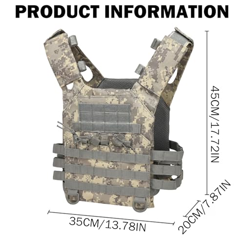 Chaleco para exteriores para hombres impermeable que reduce carga en espalda 3