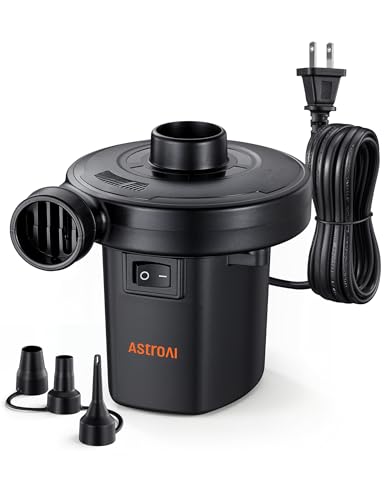 AstroAI ��C���� �v�[�� AC�d�� tiny pump �d���G�A�[�|���v �^�C�j�[ �|���v ��C���� ���Ή� 3��ނ̃m�Y���t�� PSE�F�؍ς� ���^������ �S���{�[�g �G�A�x�b�g �r�j�[�� �u�[���K�p V2.0