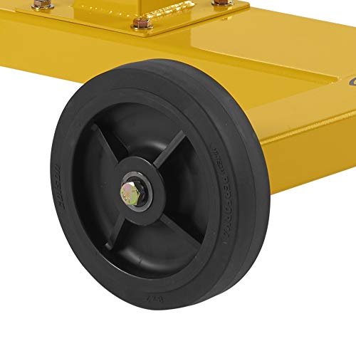 Image of Big Ass Fans - Yellow Jacket, 30 inch Indoor /Outdoor Mobile Fan, Portable Base Included with 18 inch Pedestal, Onboard Variable Speed Control, Yellow and Black