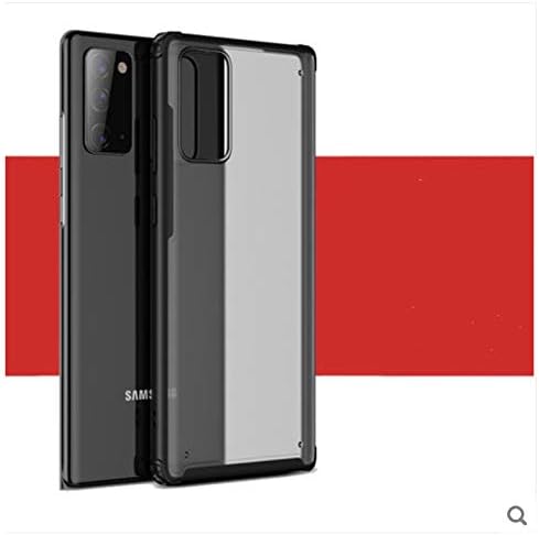 Guard- Samsung Galaxy Note 20 Phone Case, Black, TPU+PC case,Full Protection, Matte Hard Back with TPU Edge, Compatible with Galaxy Note 20 6.7 inch -2020 Released Model-Slim Case (Note 20 Black)