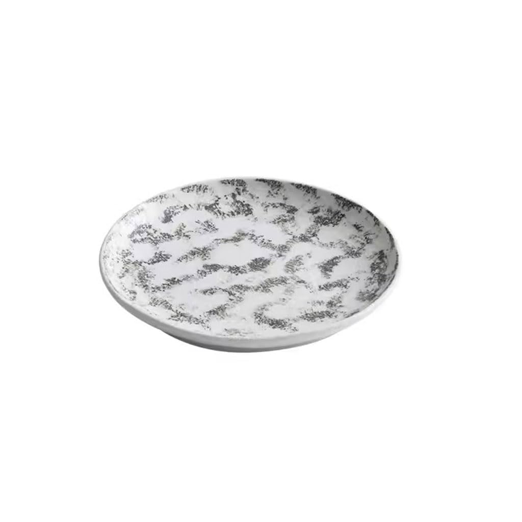 NZPOST Dining Plates Creative Frosted Underglaze Ceramic Irregular Dinner Plate Cold Dish Plate Restaurant
