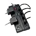 Eaton Tripp Lite TLP1208TEL Home Theater Surge Protector Power Strip, 12 Outlets, Flat Plug 8ft Extension Cord, 2160 Joules | RJ11 Port for Phone Land Line Protection